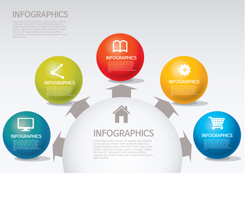 Business Infographic creative design 4224