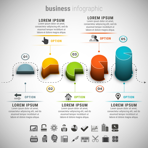 Business Infographic creative design 4246