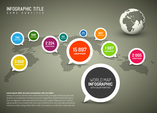 Business Infographic creative design 4254