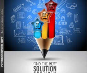 Business Infographic creative design 4288