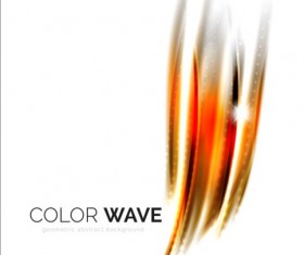 Color light wave effect backgrounds vector 05