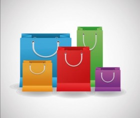 Woman Vector Holding Shopping Bags free download