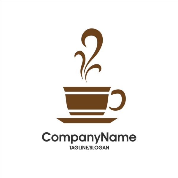Creative coffee and cafe logos design vector 02