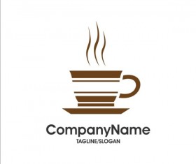 Creative coffee and cafe logos design vector 05