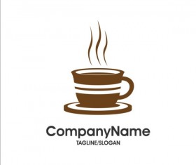 Creative coffee and cafe logos design vector 07