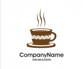 Creative coffee and cafe logos design vector 10
