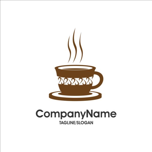 Creative coffee and cafe logos design vector 10