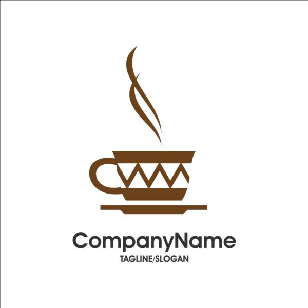 Creative coffee and cafe logos design vector 11
