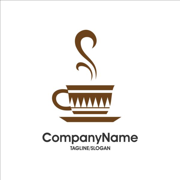 Creative coffee and cafe logos design vector 12