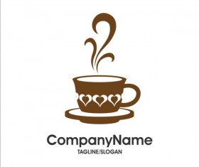 Creative coffee and cafe logos design vector 16