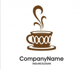 Creative coffee and cafe logos design vector 17