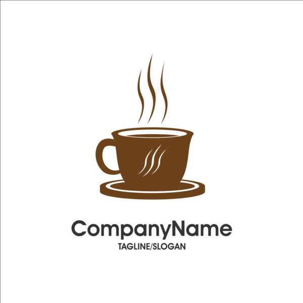 Creative coffee and cafe logos design vector 20