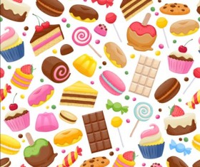 Cute candy frames vector material 03 free download