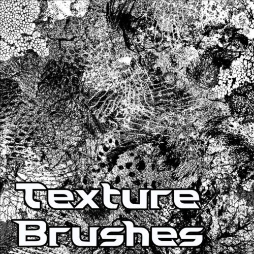 Diverse texture photoshop brushes