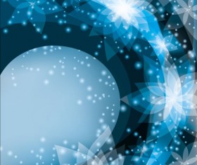 Dream decorative floral backgrounds vector 02