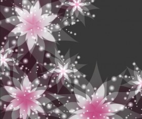 Dream decorative floral backgrounds vector 04