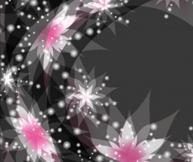 Dream decorative floral backgrounds vector 05
