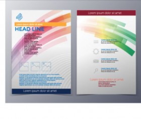 Fashion company flyer and brochure cover 02