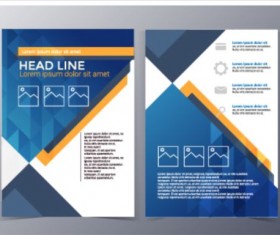 Fashion company flyer and brochure cover 03