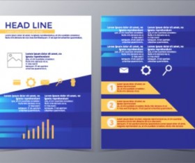 Fashion company flyer and brochure cover 04