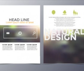 Fashion company flyer and brochure cover 14