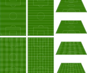 Green football field vector design 03