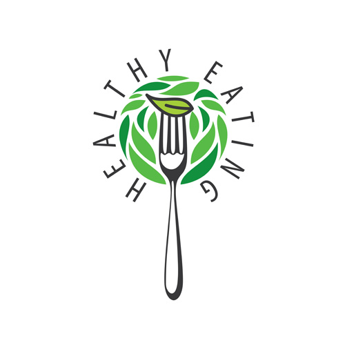 Healthy Eating Logo Design Vector Set 05 Free Download