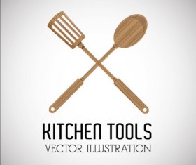 Kitchen tools vector illustration set 15