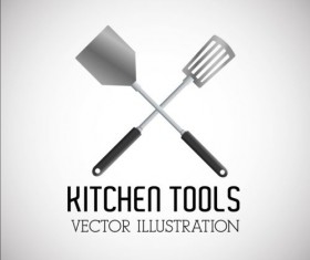 Kitchen tools vector illustration set 17