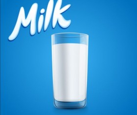 Milk dripping vector backgrounds 02