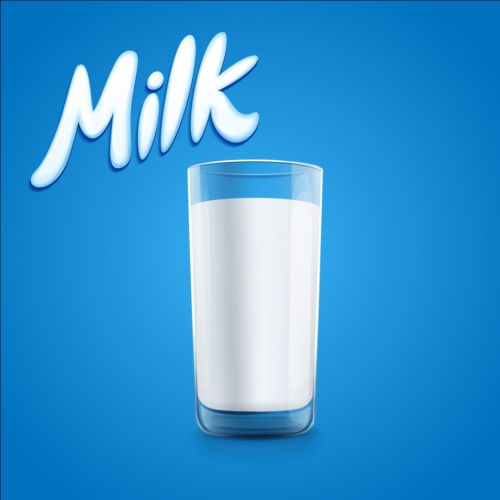 Milk dripping vector backgrounds 02