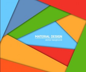 Modern material design background vector 06
