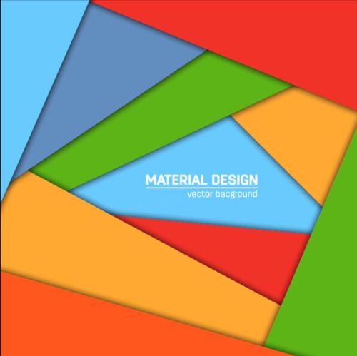 Modern material design background vector 06