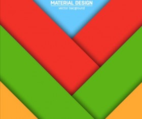 Modern material design background vector 07
