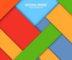 Modern material design background vector 12