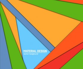 Modern material design background vector 14