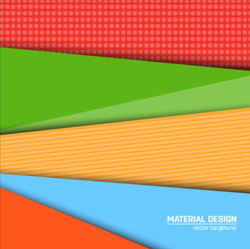 Modern material design background vector 15