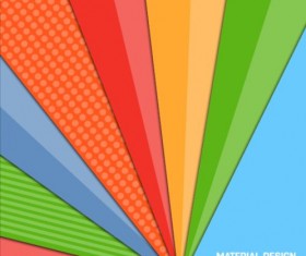 Modern material design background vector 19