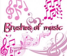 Music Notes PS Brushes