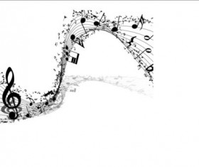 Music notes design elements set vector 12