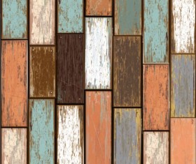 Old wooden floor vector background 02