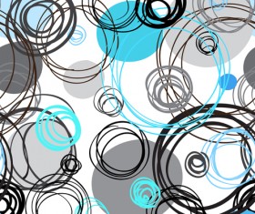 Round lines pattern vector 01