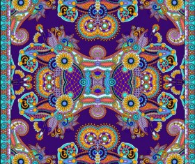 Scarf kerchief seamless pattern vector 02