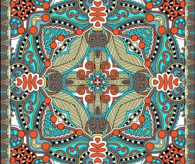 Scarf kerchief seamless pattern vector 05