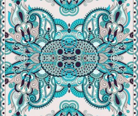 Scarf kerchief seamless pattern vector 07