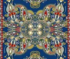 Scarf kerchief seamless pattern vector 08