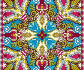 Scarf kerchief seamless pattern vector 11