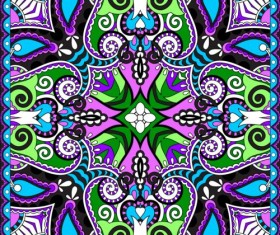 Scarf kerchief seamless pattern vector 13