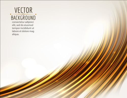 Shining abstract curves background illustration vector 09