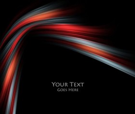 Shining wavy lines abstract background vector 01